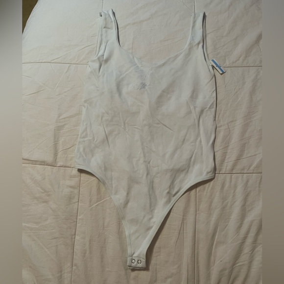 Free People Tops - Free People Intimately White Bodysuit